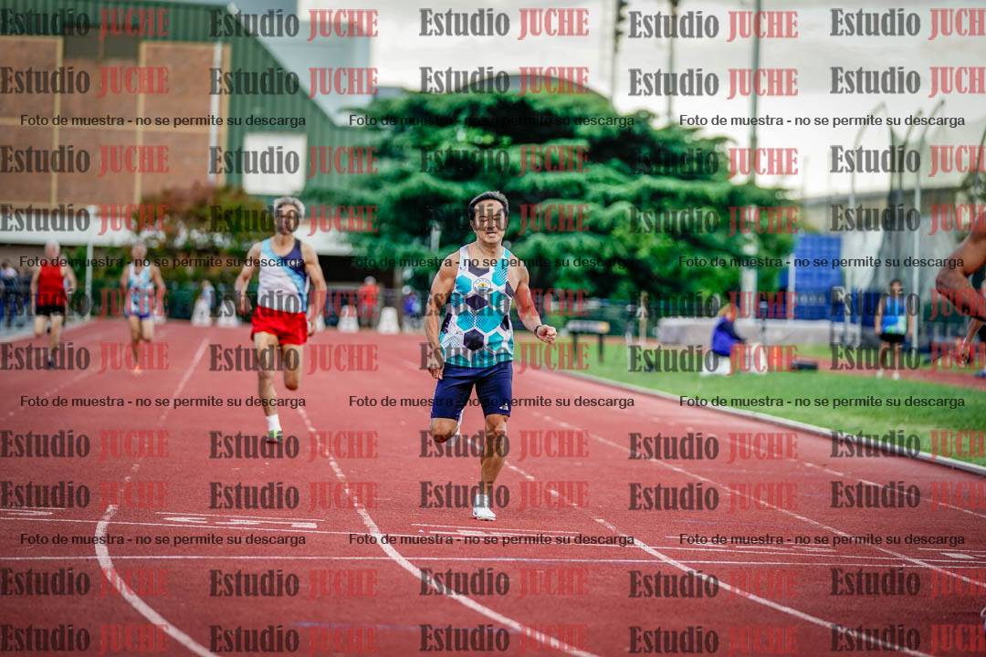 Fotos de los 400 m llanos de varones