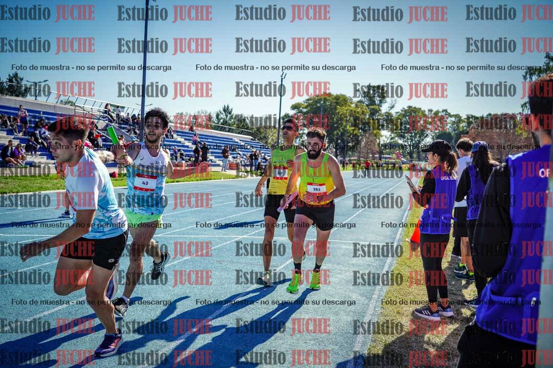 Fotos durante los relevos
