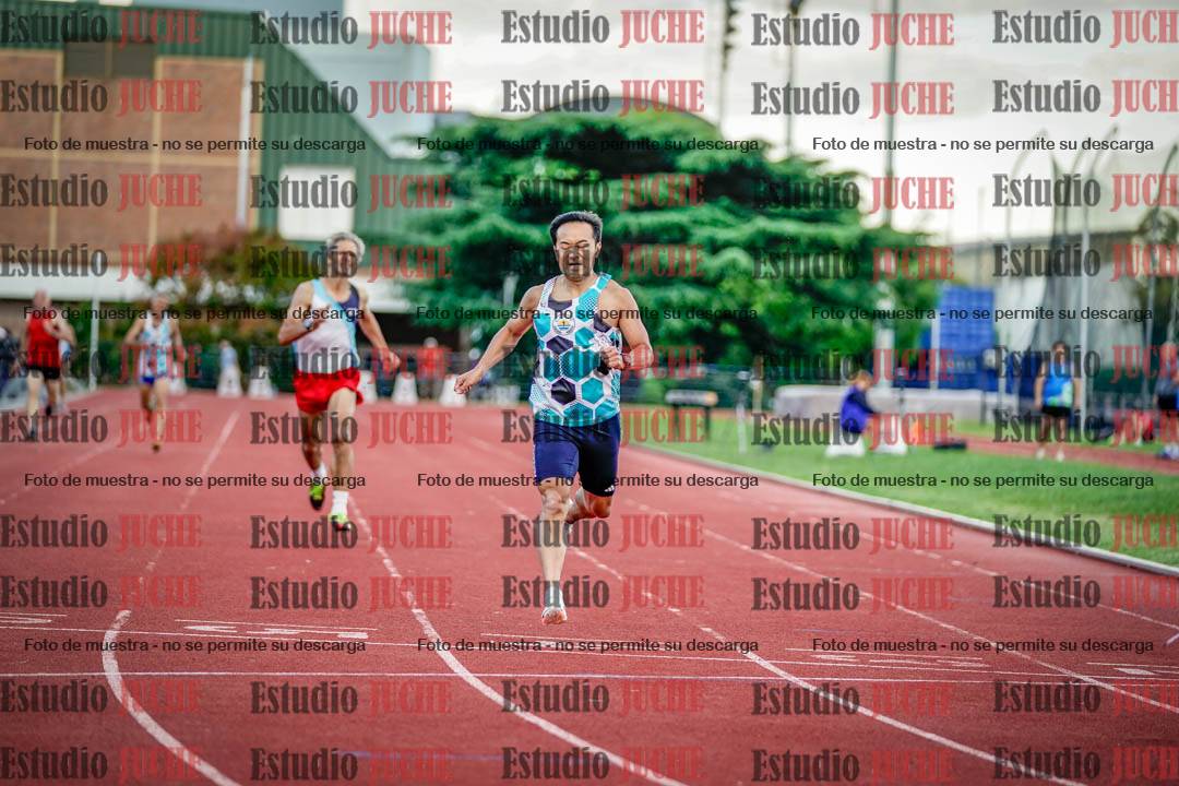 Fotos de los 400 m llanos de varones