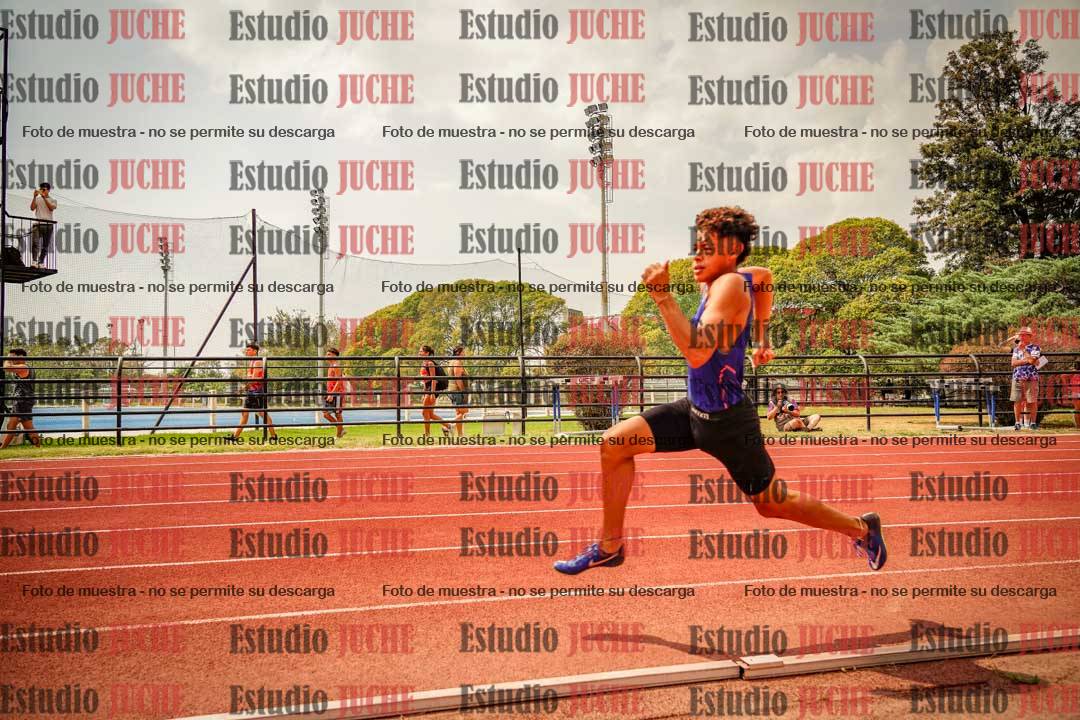 Fotos de los 200 m llanos de varones