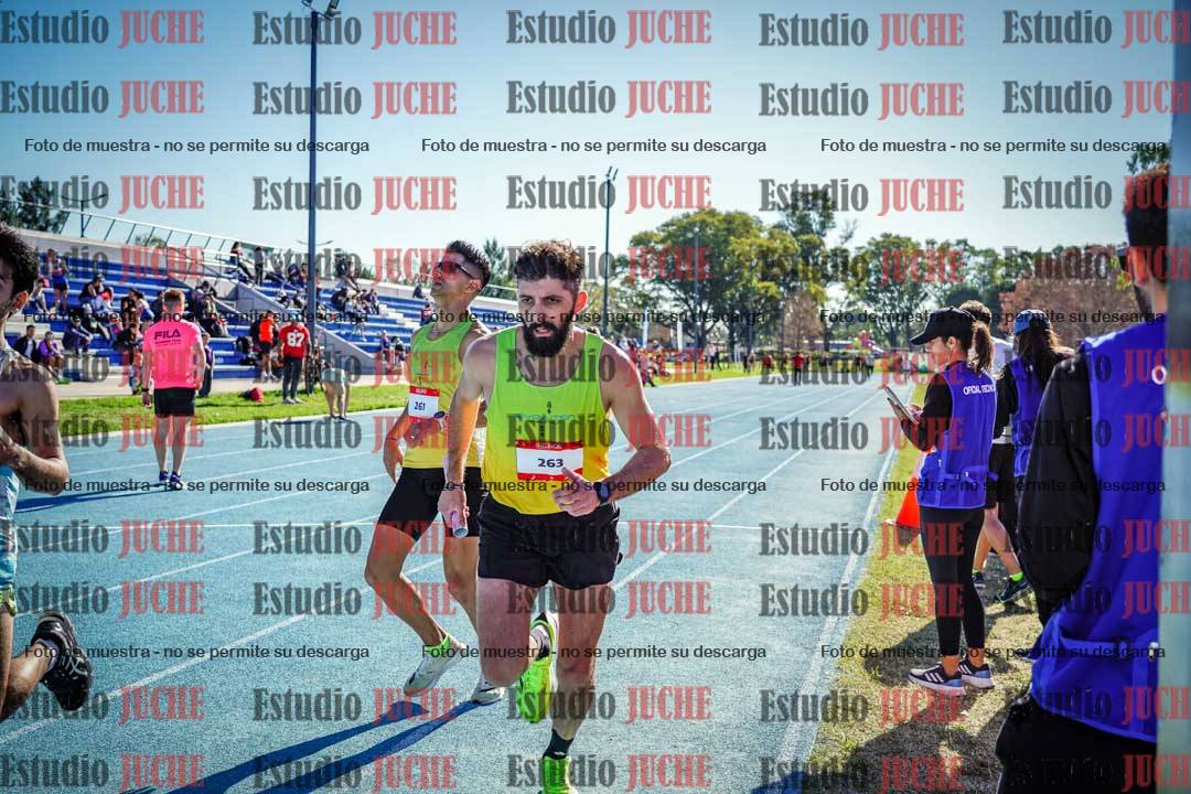 Fotos durante los relevos
