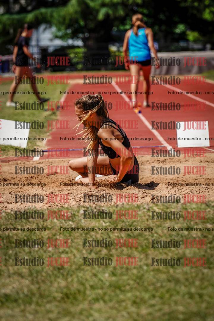 Fotos del salto en largo de mujeres - U14