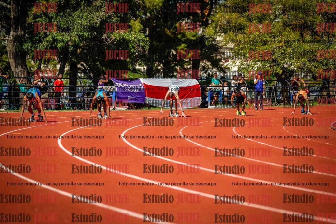 Fotos de los 200 m llanos de varones