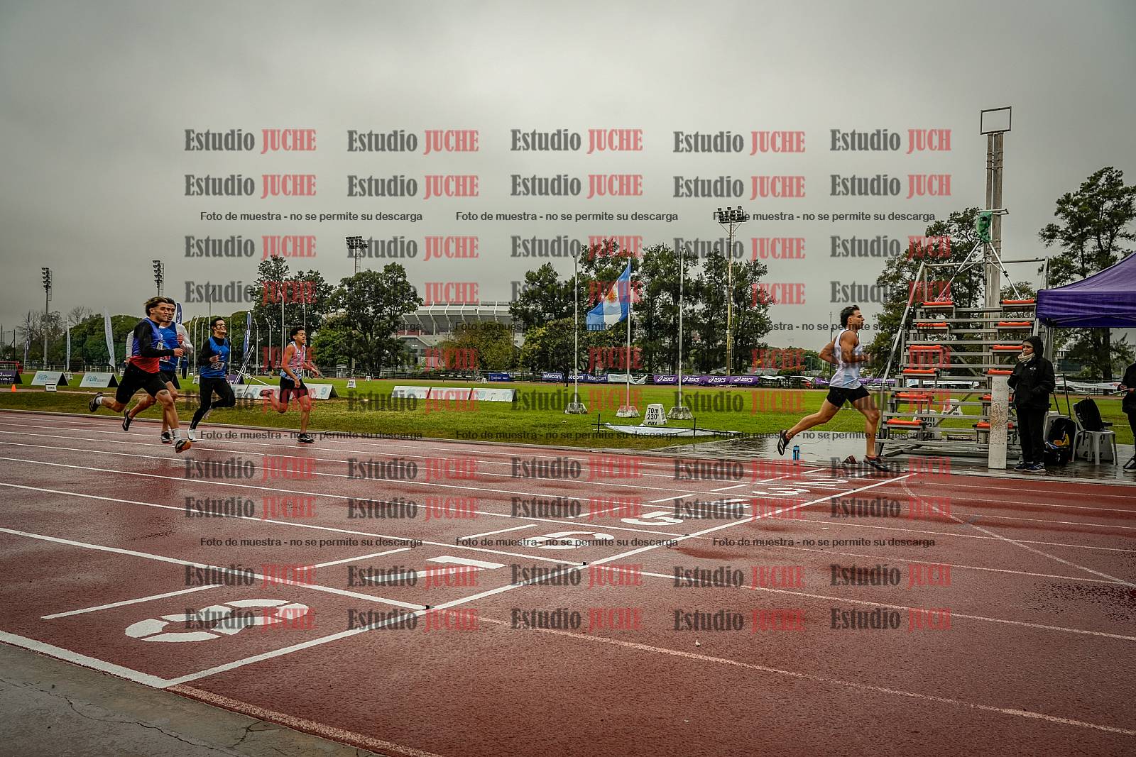 Fotos de los 400 m de varones