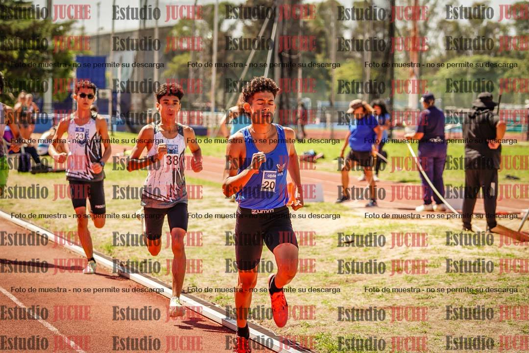 Fotos de los 600 m llanos de varones