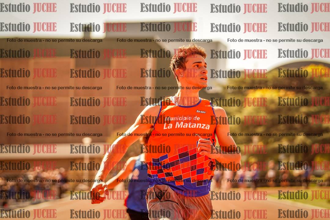 Fotos de los 100 m llanos de varones