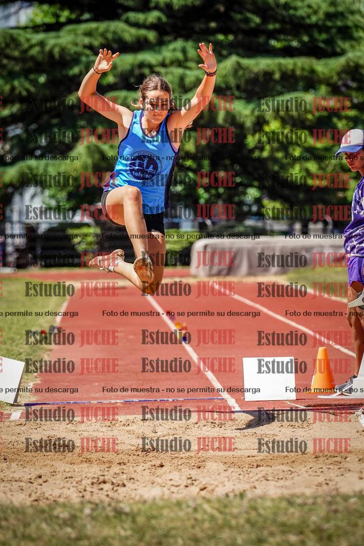 Fotos del salto en largo de mujeres - U14