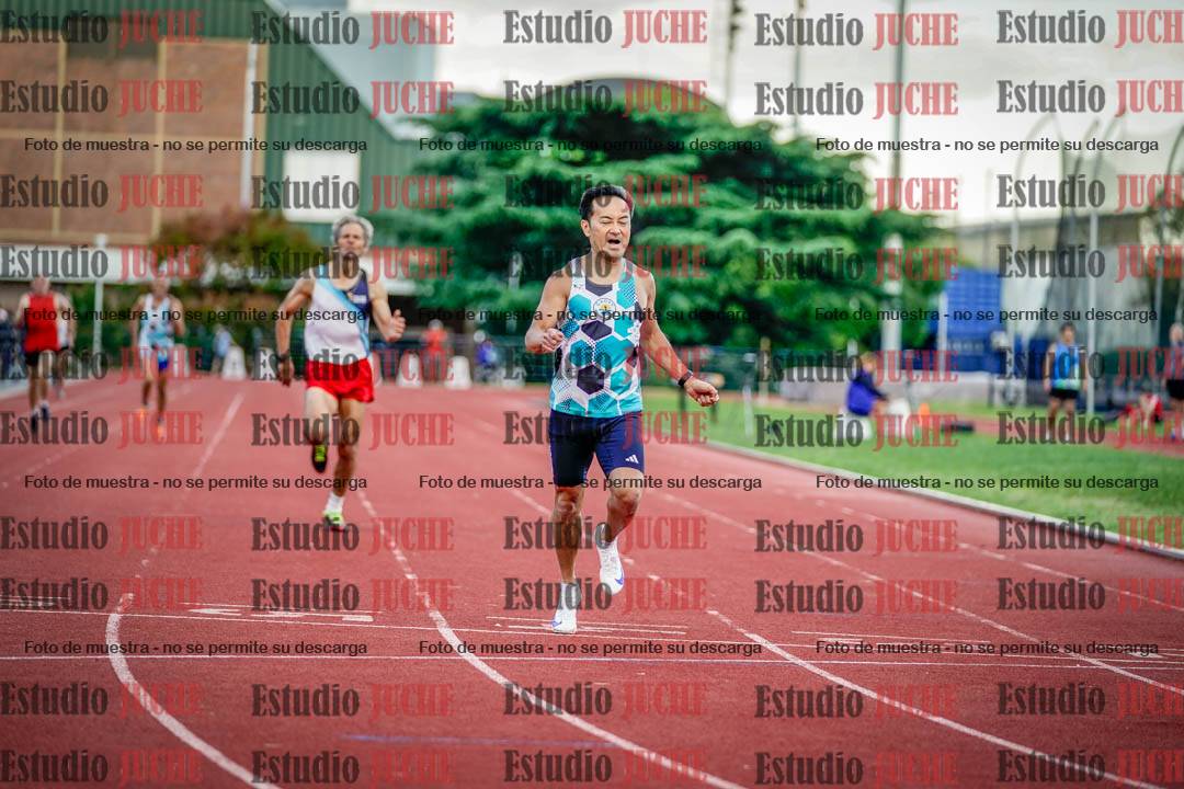 Fotos de los 400 m llanos de varones