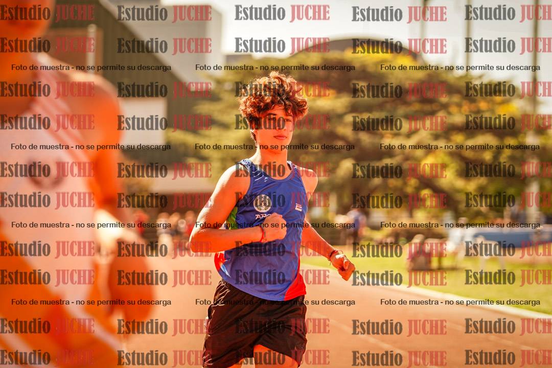 Fotos de los 100 m llanos de varones