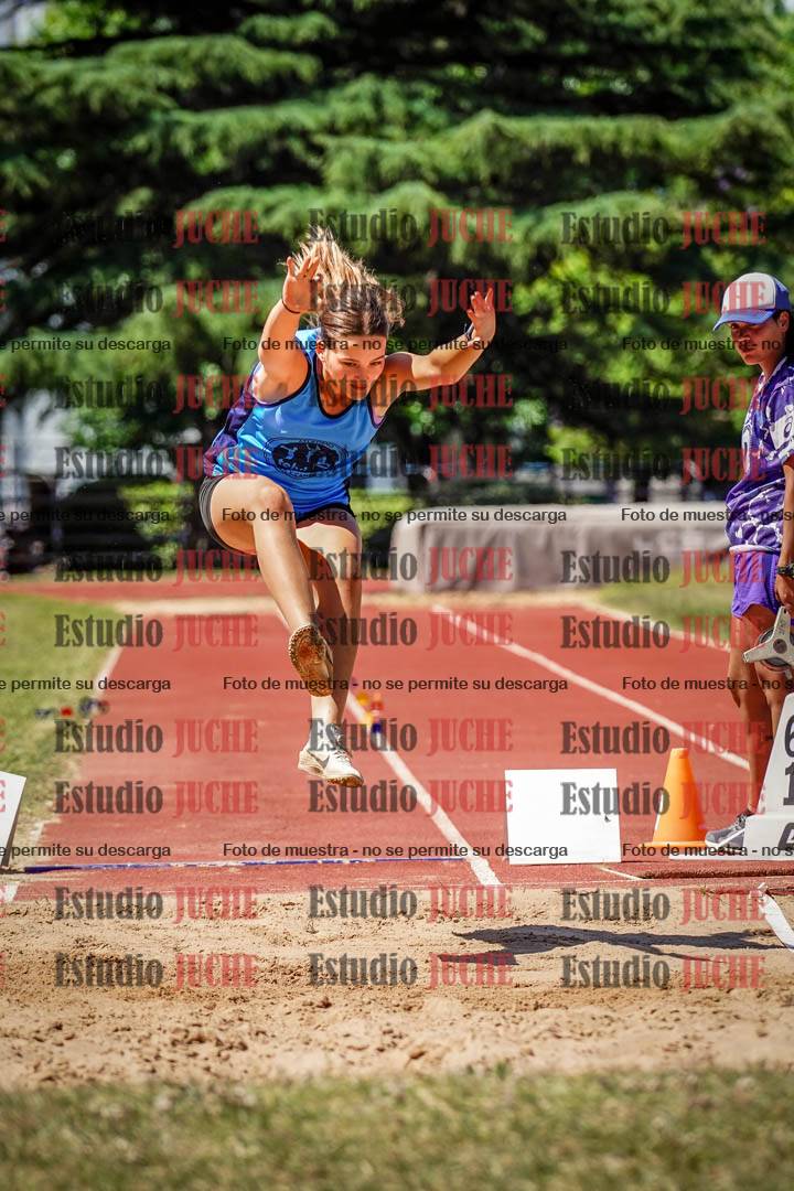 Fotos del salto en largo de mujeres - U14