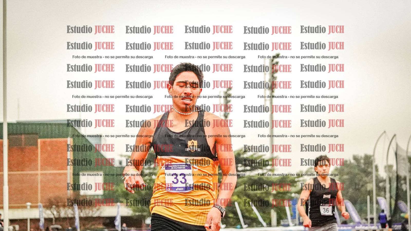 Fotos de los 400 m de varones