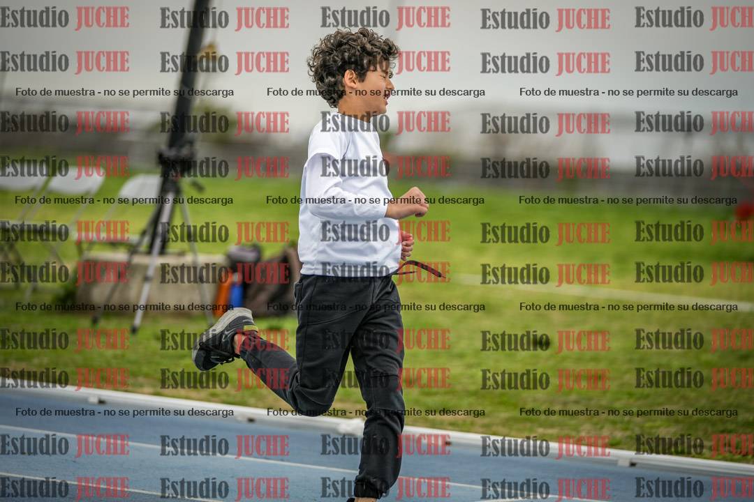 Fotos de los 50 m llanos de varones - U12