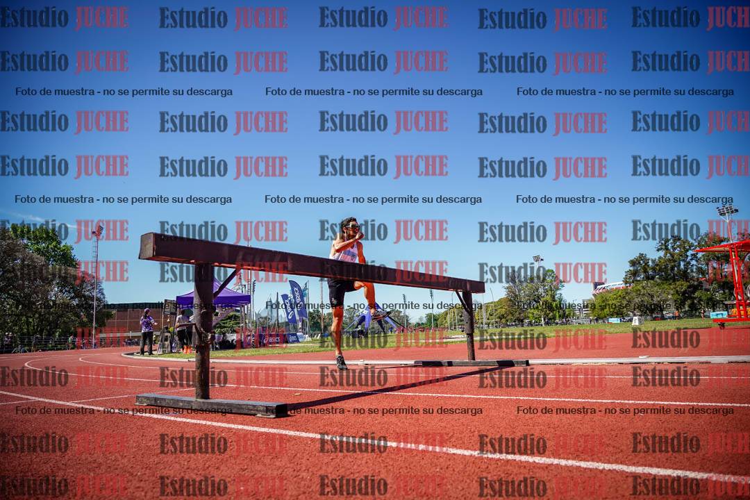 Fotos de los 3000 m con obstáculos de varones