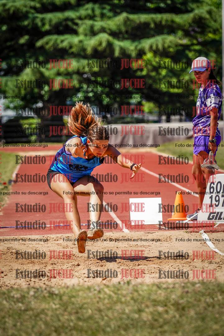 Fotos del salto en largo de mujeres - U14
