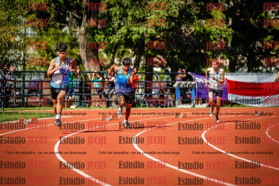 Fotos de los 200 m llanos de varones