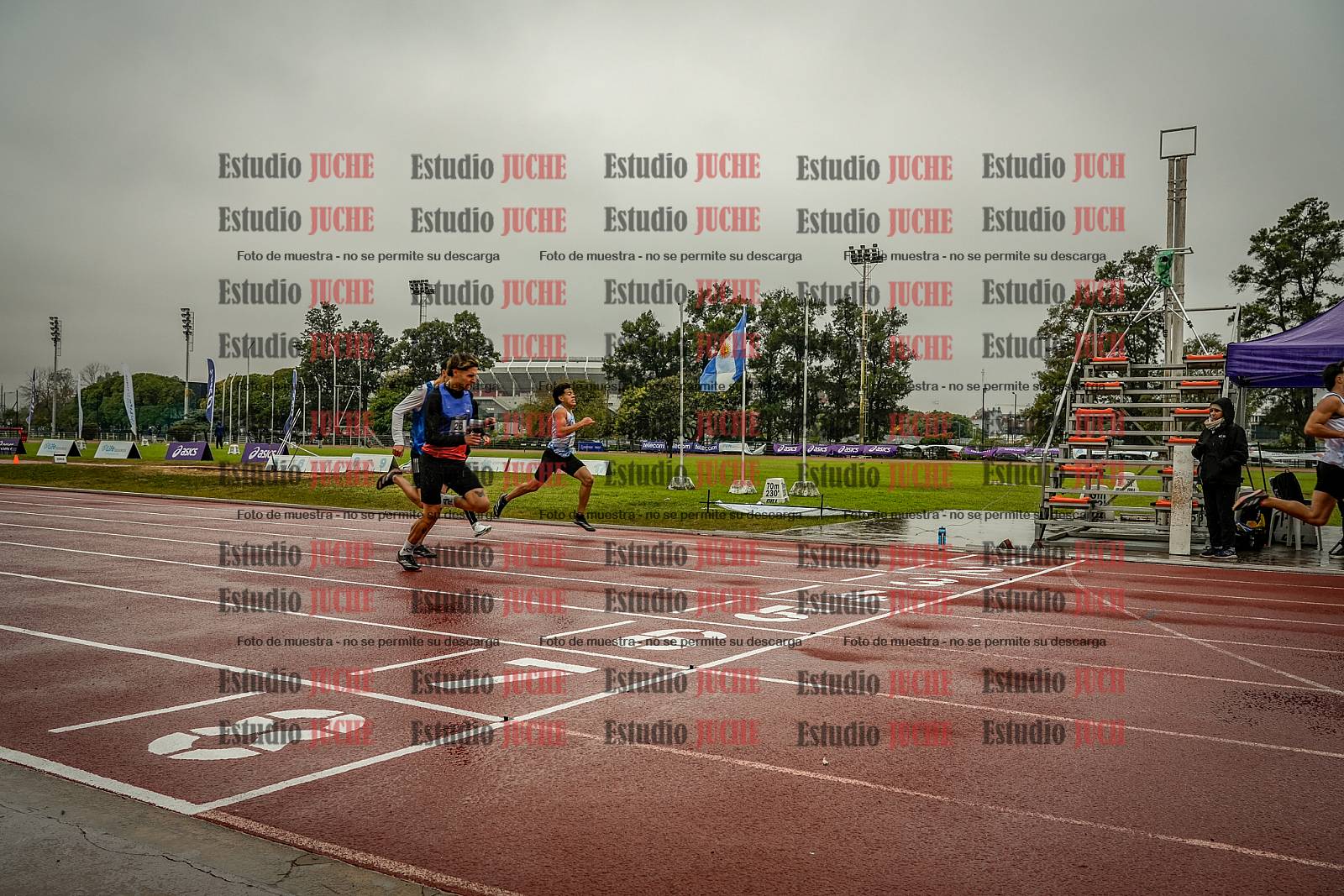 Fotos de los 400 m de varones