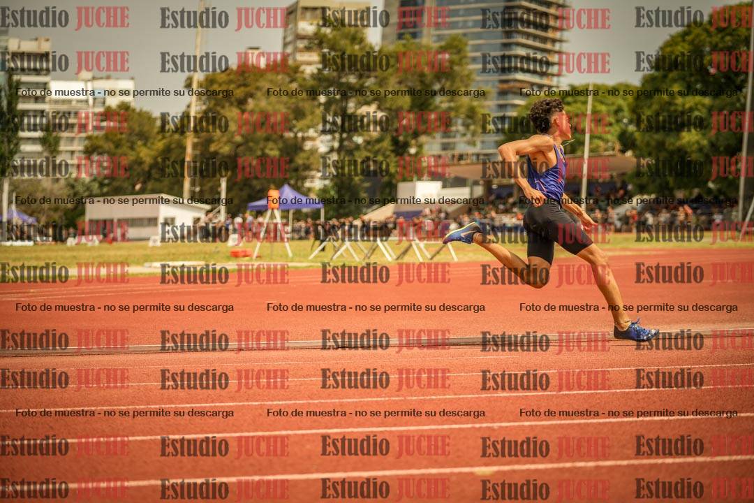 Fotos de los 200 m llanos de varones