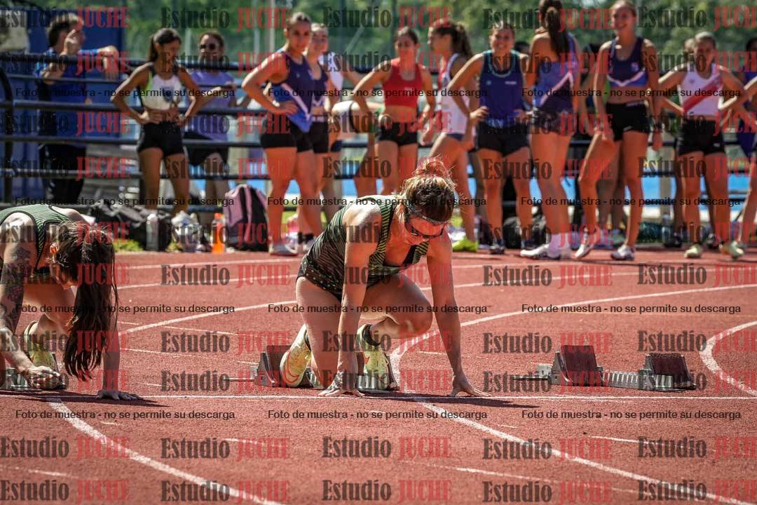 Fotos de los 100 m llanos de mujeres