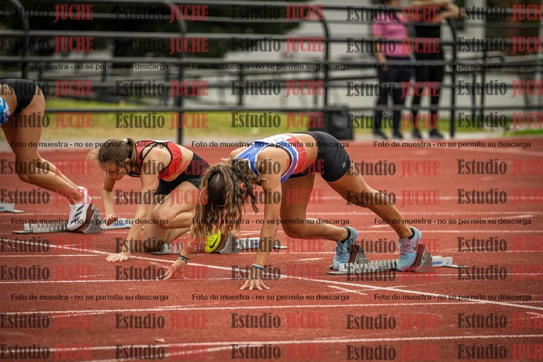 Fotos de los 100 m con vallas de mujeres - FINAL