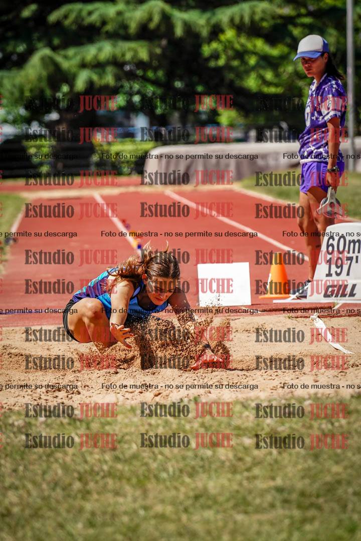 Fotos del salto en largo de mujeres - U14