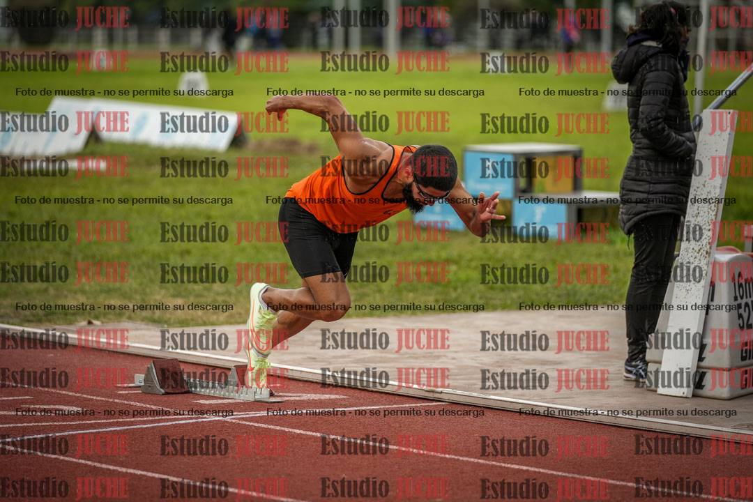 Fotos de los 400 m llanos de varones