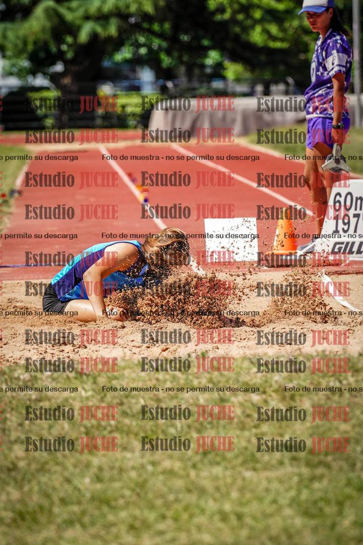 Fotos del salto en largo de mujeres - U14