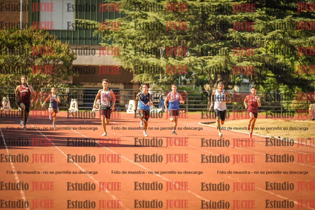 Fotos de los 200 m llanos de varones