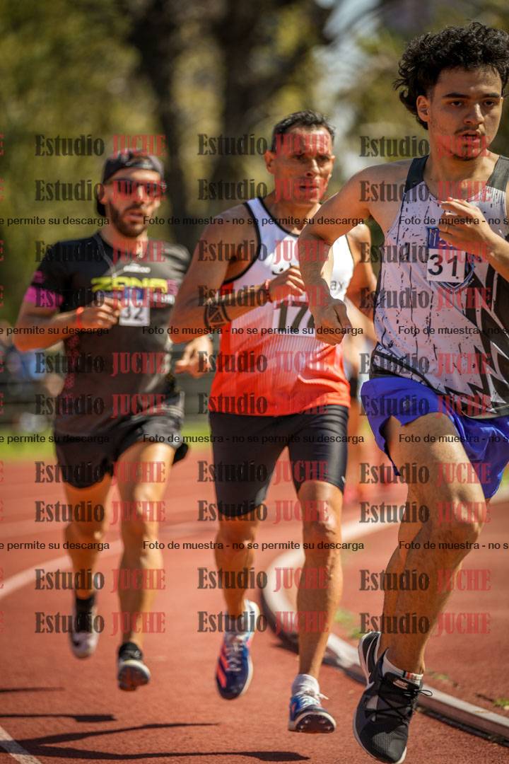 Fotos de los 1500 m llanos de varones