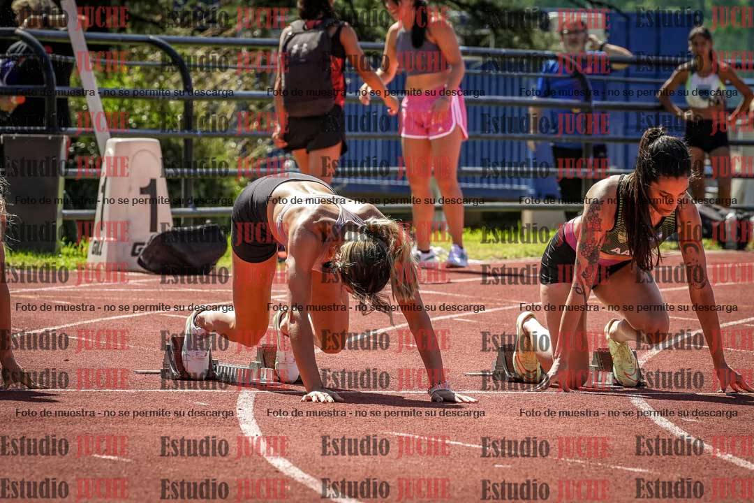 Fotos de los 100 m llanos de mujeres