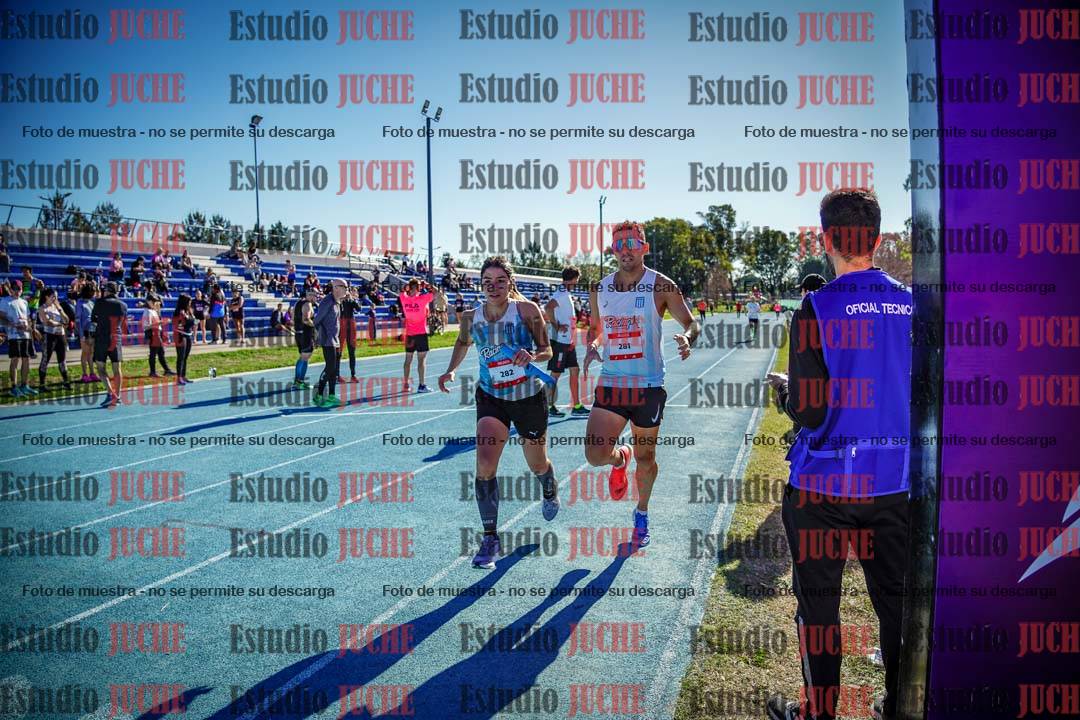 Fotos durante los relevos