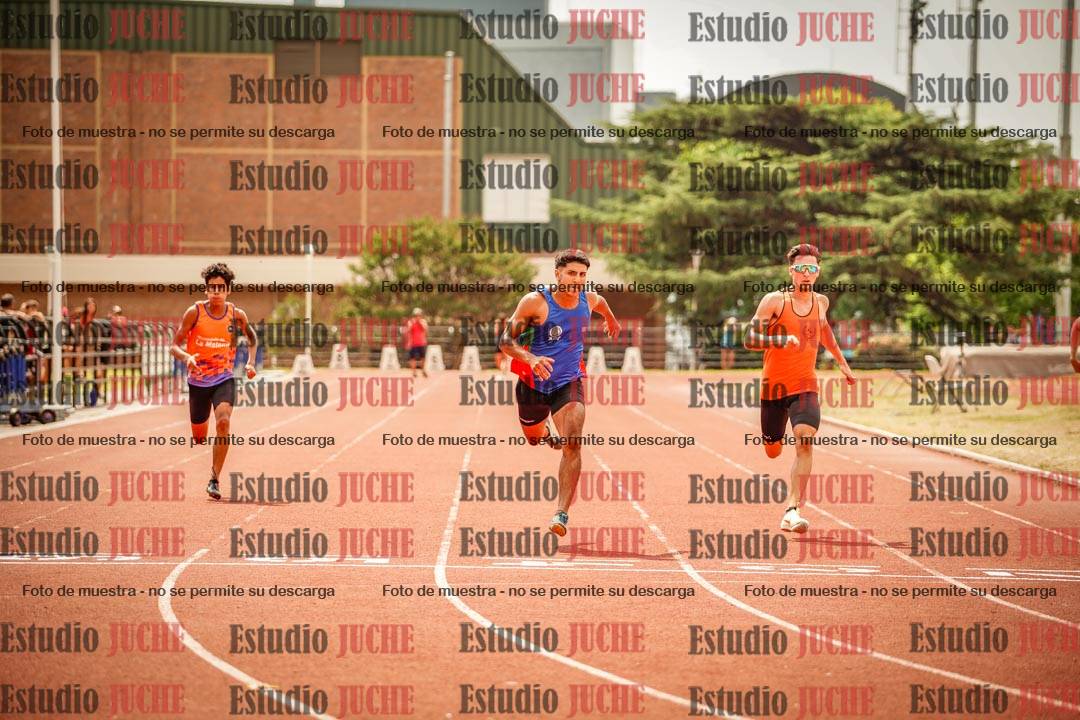 Fotos de los 200 m llanos de varones