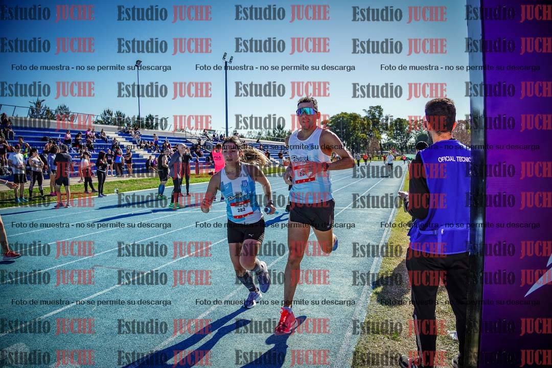 Fotos durante los relevos