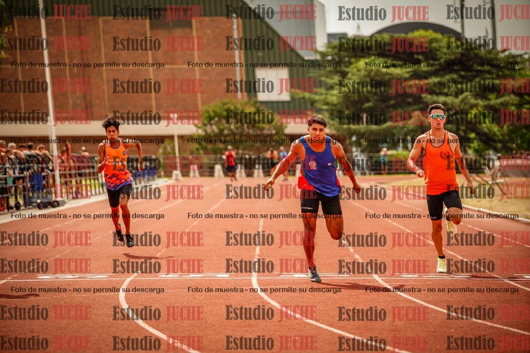 Fotos de los 200 m llanos de varones