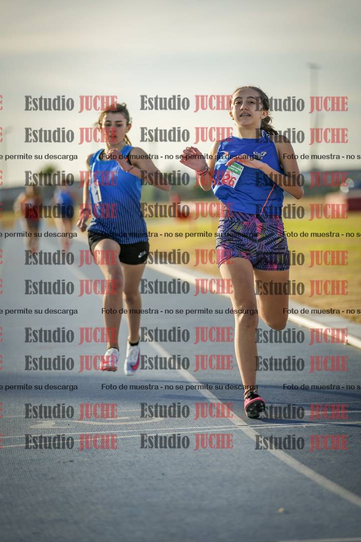 Fotos de los 1500 m de mujeres