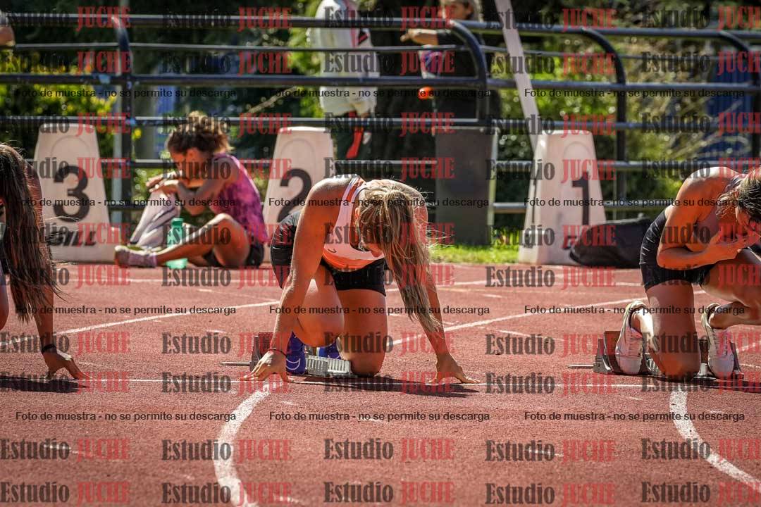 Fotos de los 100 m llanos de mujeres