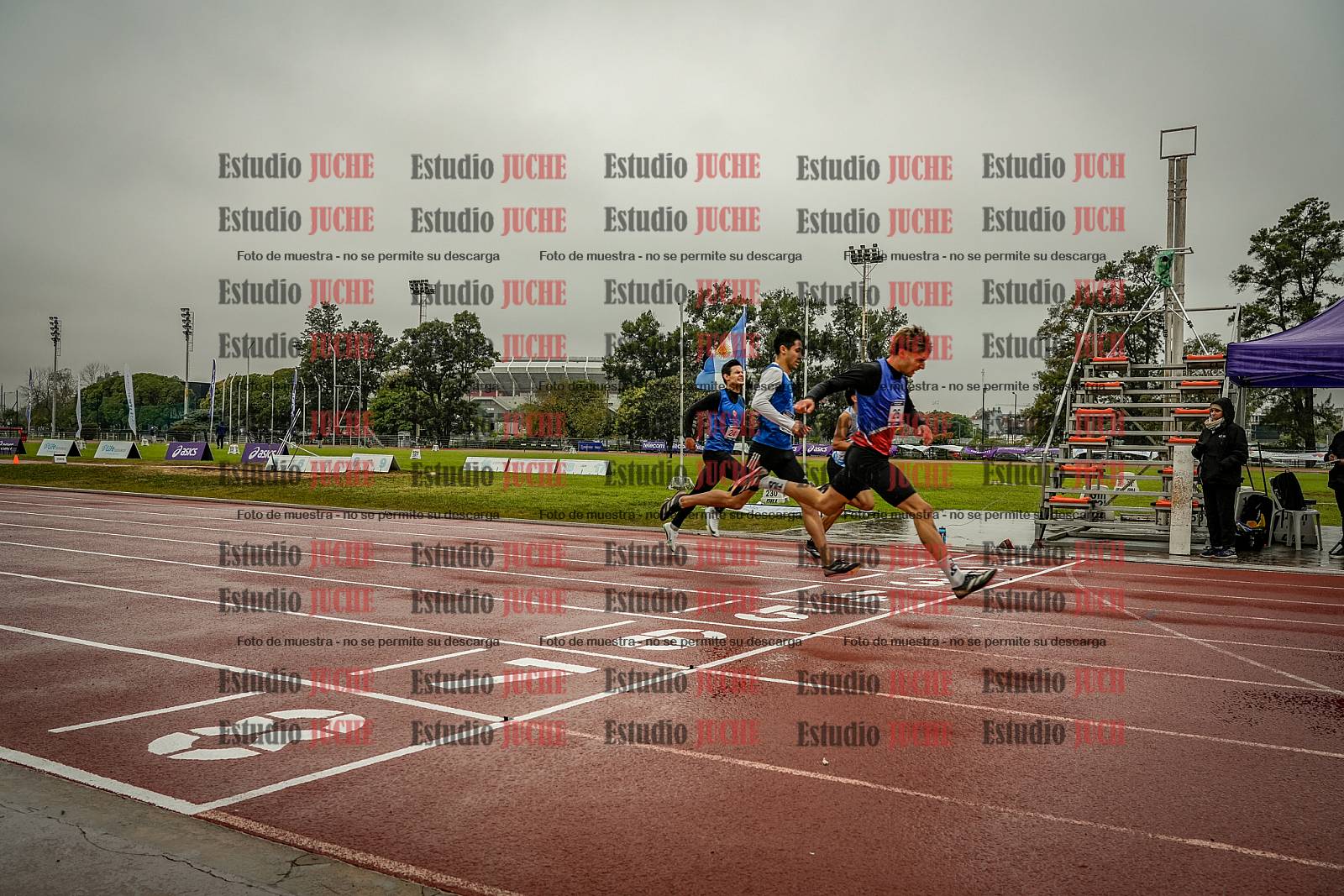 Fotos de los 400 m de varones