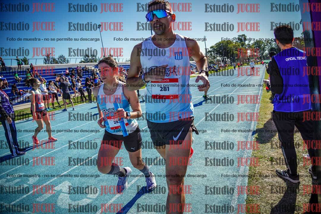 Fotos durante los relevos