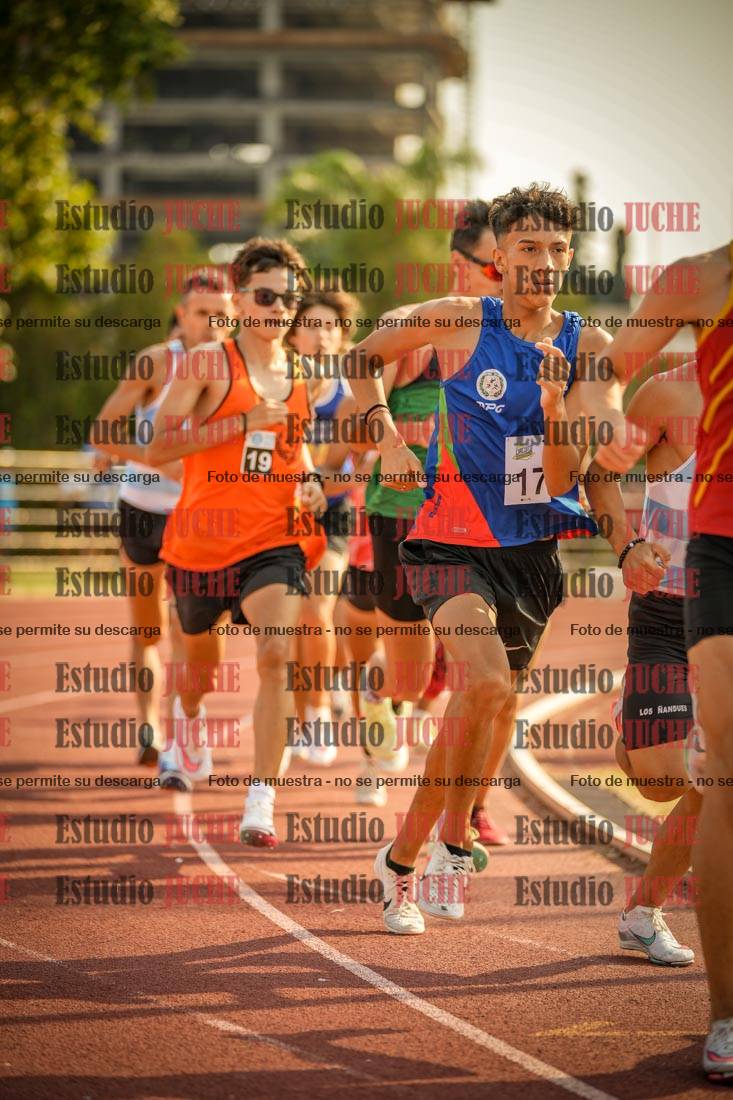 Fotos de los 1500 m llanos de varones