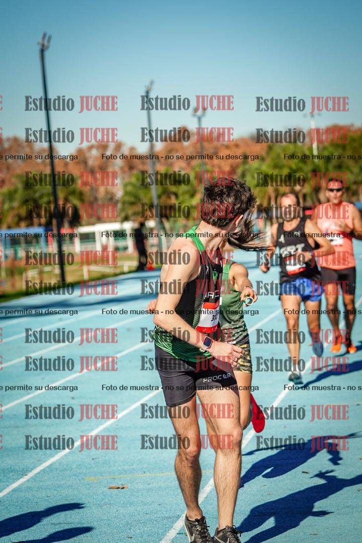 Fotos durante los relevos