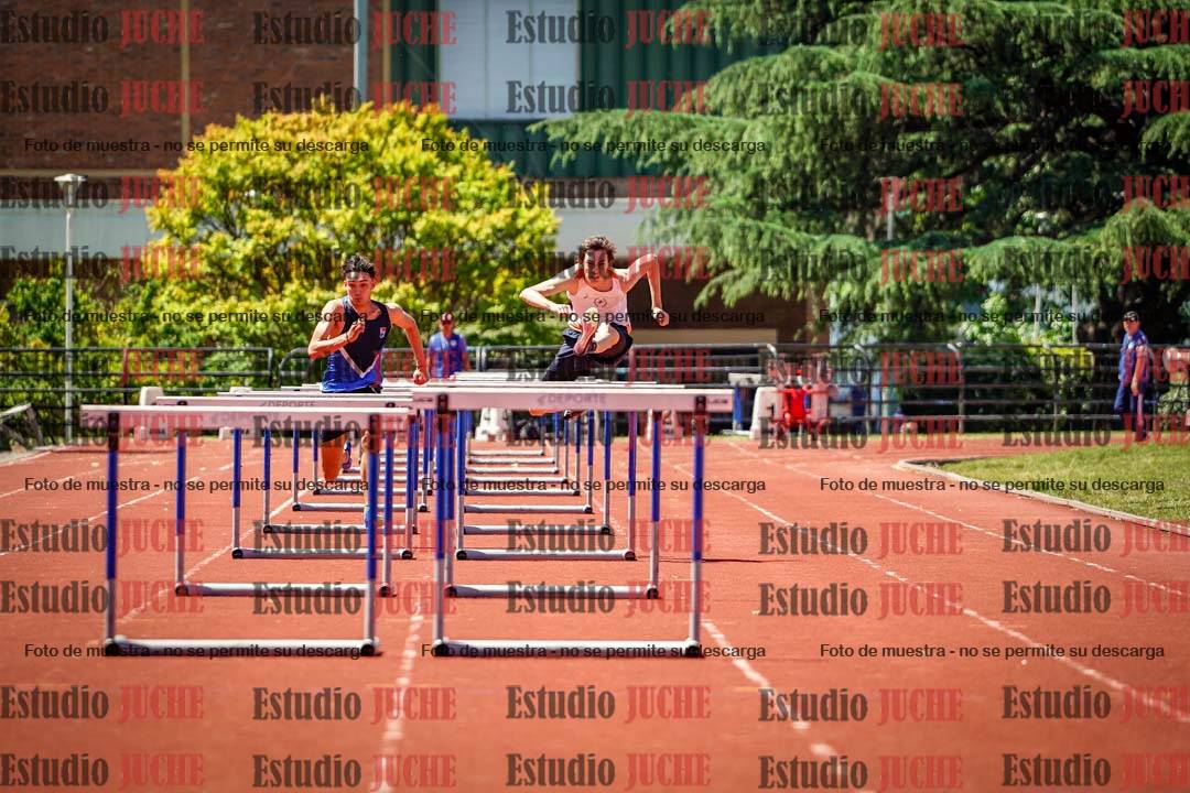 Fotos de los 110 m con vallas de varones