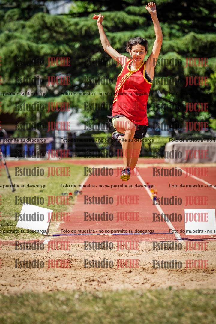 Fotos del salto en largo de mujeres - U14