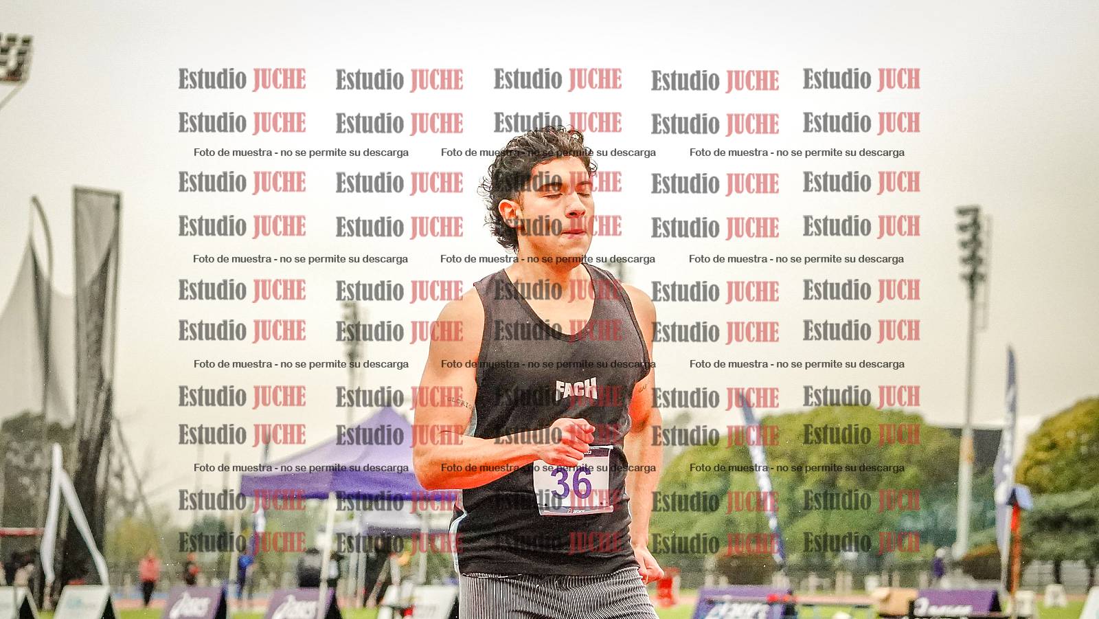 Fotos de los 400 m de varones