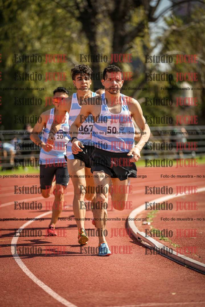 Fotos de los 1500 m llanos de varones