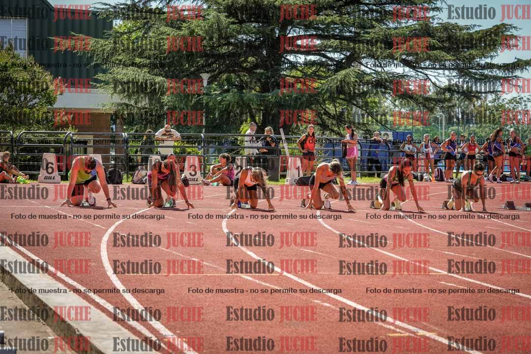 Fotos de los 100 m llanos de mujeres