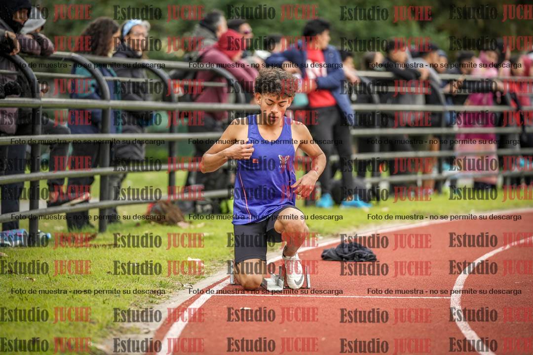 Fotos de los 400 m llanos de varones