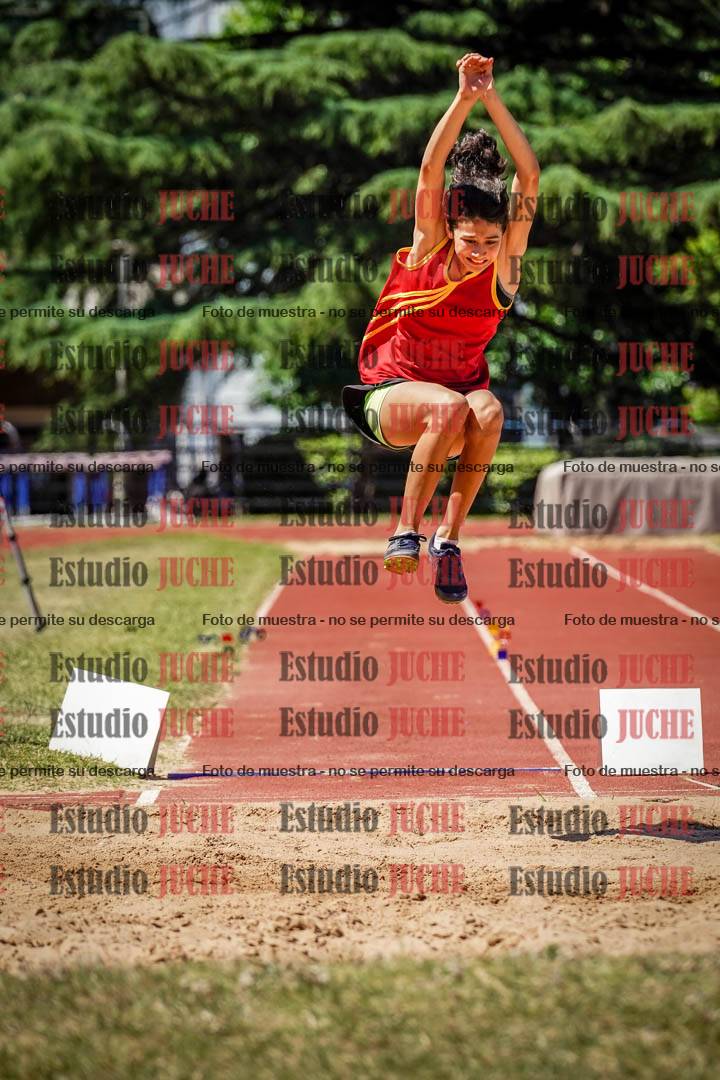 Fotos del salto en largo de mujeres - U14