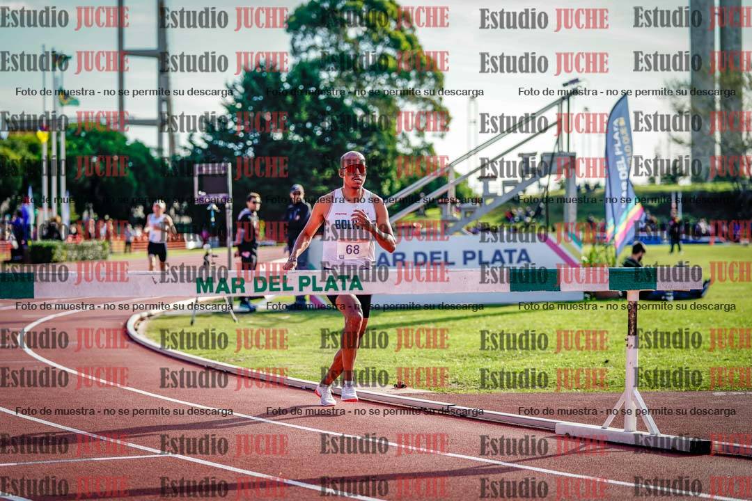 Fotos de los 3000 m con obstáculos de varones