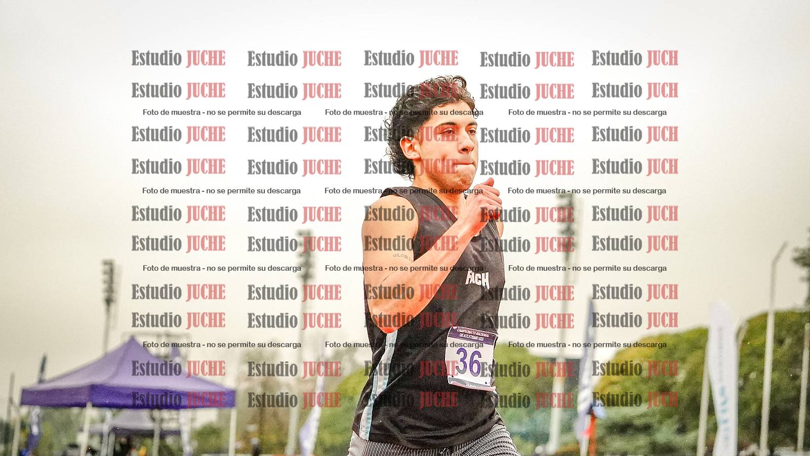 Fotos de los 400 m de varones