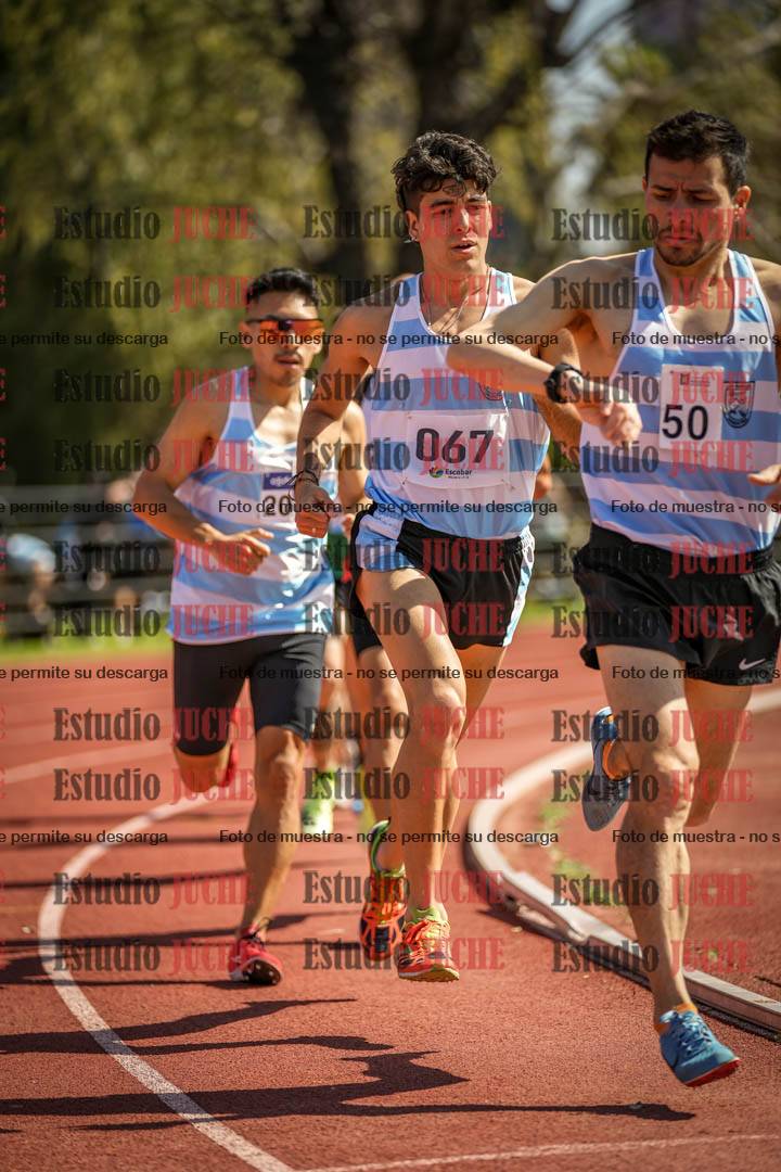 Fotos de los 1500 m llanos de varones