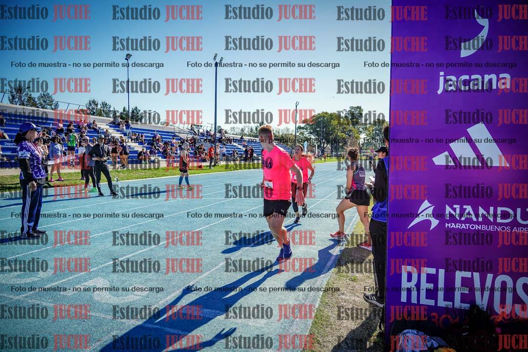 Fotos durante los relevos